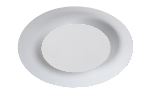Lucide FOSKAL - Deckenleuchte - Ø 21,5 cm - LED - 1x6W 2700K - Weiß - ausgeschaltet
